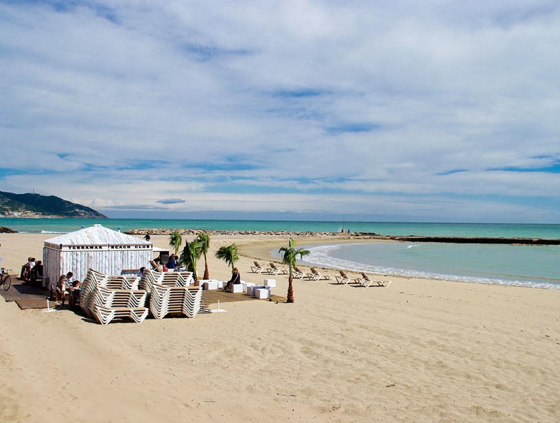 Plage Sitges Espagne